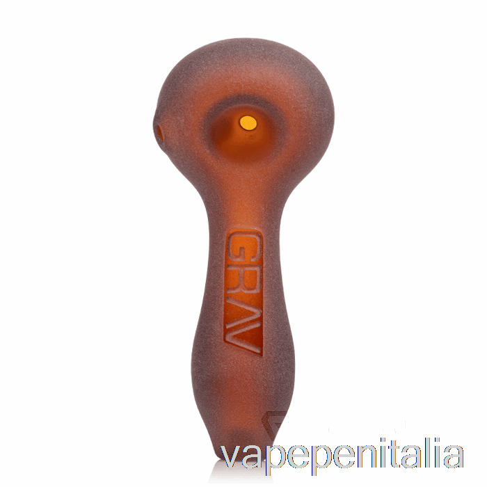Scatola Vape Mod Grav Cucchiaio Sabbiato Ambra
